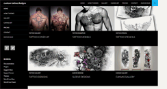 Desktop Screenshot of customtattoodesign.net